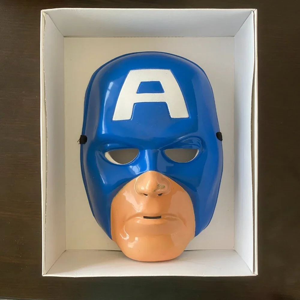 Rubie's Ben Cooper Captain America Vacuform Mask